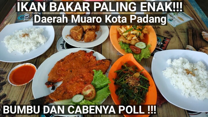 WARUNG SEAFOOD PALING RAMAI di Daerah Muaro Kota Padang I Ikan Bakar Djoni Kun