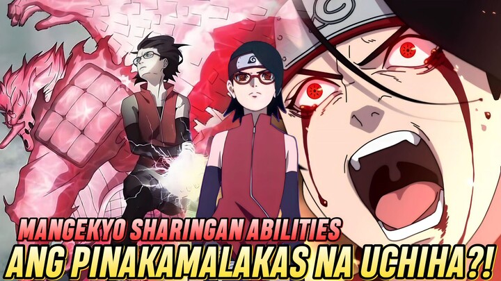 Sarada Ang PINAKAMALAKAS Na Mangekyou Sharingan User?! - Sarada Mangekyou Sharingan Abilities