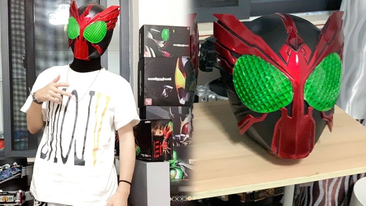 Pemulihannya hampir mencapai tingkat resmi! Unboxing helm fiberglas Kamen Rider OOO!