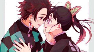 Tanjiro x kanao 😘 | Kisah Cinta Yang Tak Terbendung - Demon Slayer