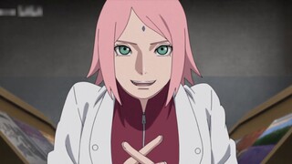 In Boruto Chapter 283, Sasuke took Sakura's hand and put a wedding ring on Sakura's ring finger!