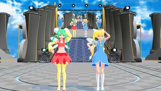 【MMD りんごの森とパラレルタウン】エミリー・リンダでparty☆night