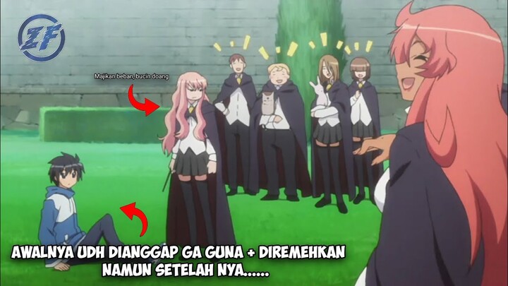 MASUK ISEKAI CUMA MALAH DIJADIIN KACUNG?!! | Alur Cerita Anime Zero no Tsukaima (2006)