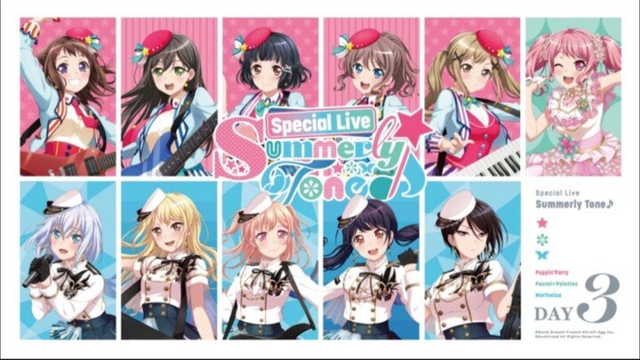BanG Dream! 8th☆LIVE  day 3 Morfonica part 「Special Live ~Summerly Tone♪~」