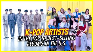 K-pop Artists on the 10 Best-Selling CD Albums of 2022 in the US