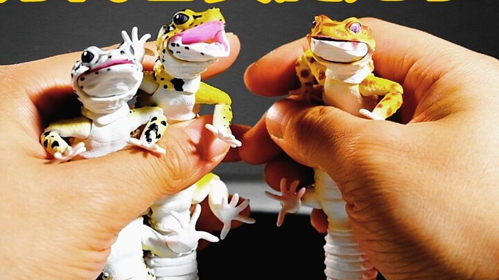 Bandai's Treasure Series - [Biological Encyclopedia] Gecko Gachapon Unboxing Review