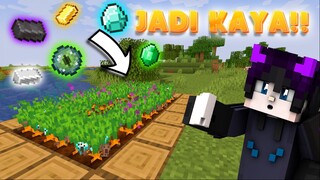 Minecraft Tapi Kita Bisa MENANAM DIAMOND!! Petani Pun Bisa KAYA!!