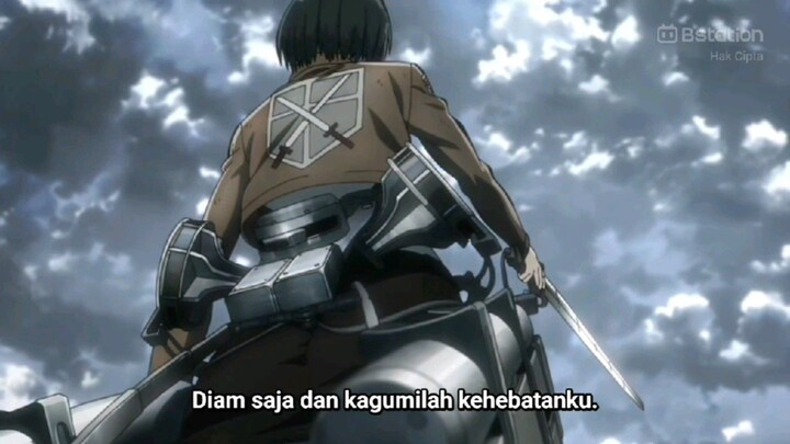 Scene ikonik Mikasa Ackerman🥺⚔️ Si wanita tangguh
