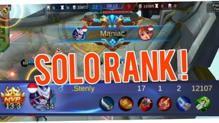 Maniac !! Ez Solo Rank ! Stenly Hayabusa !