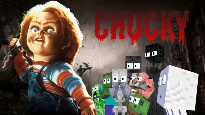 Monster School : CHUCKY HORROR CHALLENGE - Minecraft Animation