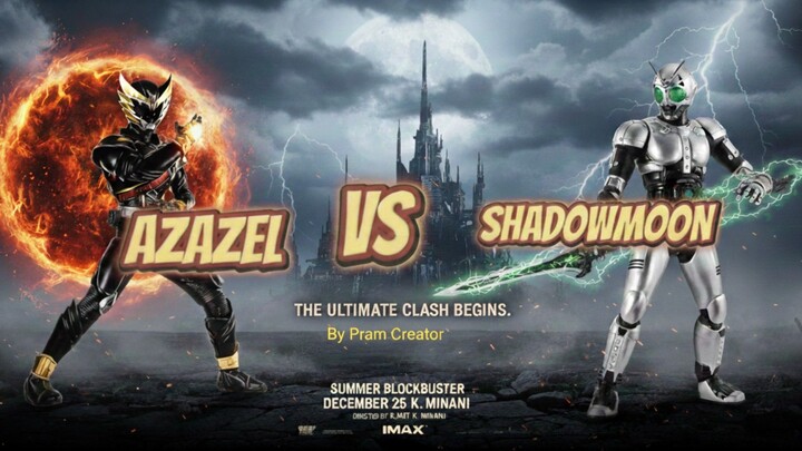 #KontesKreator2025 Satria Garuda Azazel Vs Shadowmoon Part 1 full fight