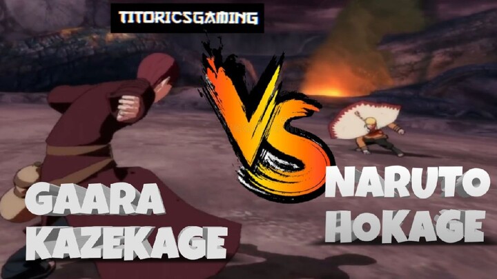 NSUNS4 - GAARA KAZEKAGE VS. NARUTO HOKAGE