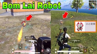 Review Vật Phẩm Mới "BOM" Lai "ROBOT PHUN LỬA" | New Update 1.16 PUBG Mobile China.