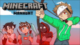 Pelarian ekstrim Minecraft! Tiga Pemburu