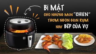 Cùng trải nghiệm nồi chiên không dầu Rapido | Bếp Của Vợ