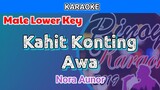 Kahit Konting Awa by Nora Aunor (Karaoke : Male Lower Key)