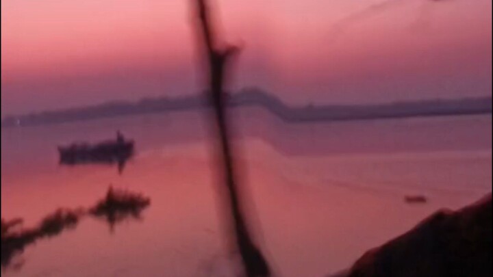 গোধূলি বেলায় প্রকৃতির অপূর্ব চিত্র। #Bangladesh #NaturalBeauty #LateEvening #Galachipa