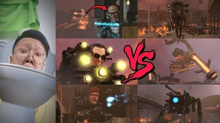 EPIC BANGET PERTARUNGAN G-MAN TOILET VS ASTRO TOILET!!!🔥🔥🔥