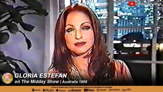 Gloria Estefan on The Midday Show | Australia 1998