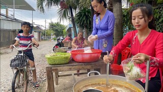 Nấu Nồi Bún Riêu Cua Vô Cùng Đặc Sắc Tặng Bà Con Trong Xóm | NĐMT#258