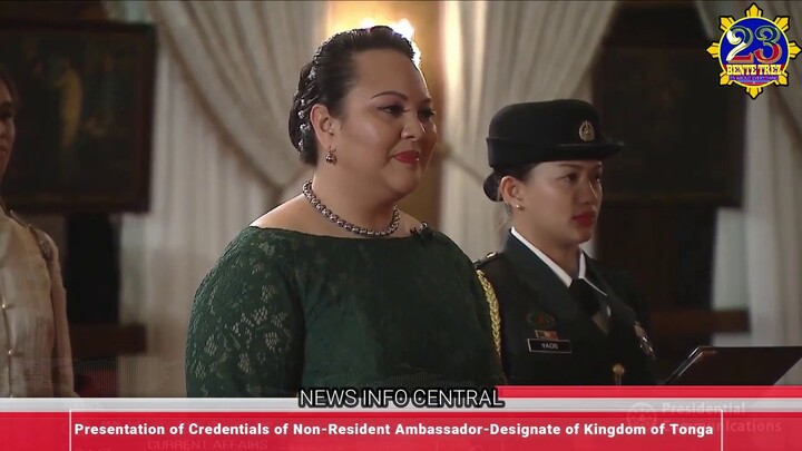 President Duterte in Presentation of Credentials of Non Resident Ambassador Designate of Kingdom of