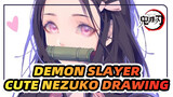 Cute Nezuko's Here | Drawing Process | Demon Slayer_1
