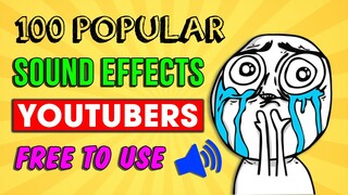 100 Meme Sound Effects for Youtube Videos | Free (no copyright)