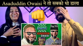 Indian Reaction : 😎 Asaduddin Owaisi Thug Life 🔥| Asaduddin Roast Media | Neha Rana