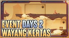 Event Wayang Kertas Hari Ke 2 - Genshin Impact 3.4