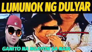 HULI SA CCTV ANG PAGLUNOK NG PERA NG ISANG STAFF NG NAIA! REACTION VIDEO