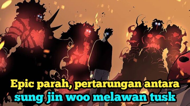 Epic parah, pertarungan antara tusk dan sung jiwo