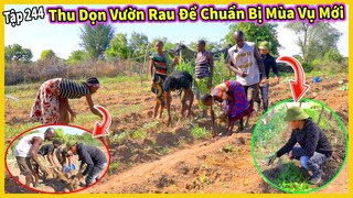 Nông Nghiệp Quê Lindo Tập 2 || Làm Gọn và Sạch Vườn Rau Để Chuẩn Bị Một Mùa Vụ Mới