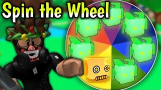 Spin the Wheel for a SECRET Pet in Bubblegum Simulator! (Roblox)