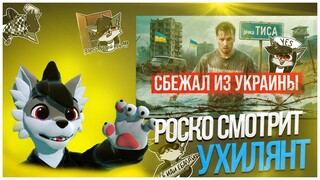 🐺 Роско смотрит Max Rydada -🏃‍♂️Побег из Украины через Тису / Меня искали ТЦК, Радикалы 🤯