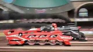 See the "train" racing with a tail wing