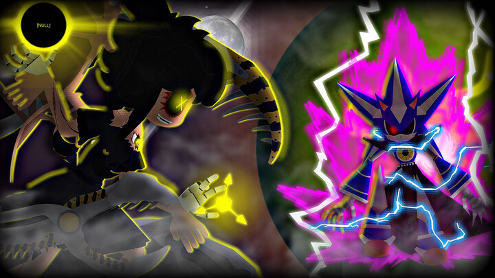 (Stick Nodes 自制動畫) Cyn Vs Metal Sonic