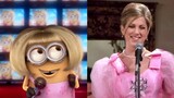 Dream linkage! Minions' classic Rachel hair pays tribute to Friends~
