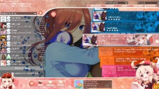 [osu! AT mode Gameplay] Nakanoke no Itsutsugo - Gotoubun no Kimochi (TV Size) (Gaia) [My Miku]