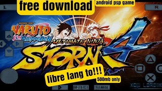 NARUTO ULTIMATE NINJA STORM 4: ANDROID games 2020