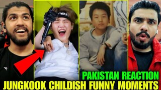 BTS Suga Childish Funny Cute Moments 😂 | Pakistan Reaction | Hashmi Reaction