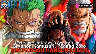 ONE PIECE 1149 - EDAN! DEWA KAMUSARI SHANKS GARP TEBAS KUROHIGE | SERANGAN TERKUAT ZORO DI EL