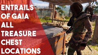 AC Odyssey Entrails of Gaia All Treasure Chest Locations