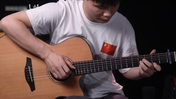 【Fingerstyle Guitar】Beautiful fingerstyle "Silk Play" 1 minute 36 seconds high energy! !