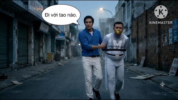 zach king bắt cóc metro man bị trói xong bịt miệng băng keo. mph mphh.