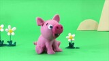 Baby Mouse Stop motion cartoon for children - BabyClay animals