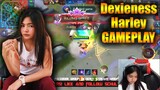 Dexieness aka Dexie Diaz Harley Gameplay | Mobile Legends