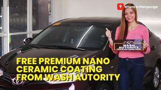 Free premium nano ceramic coating from Wash Autority