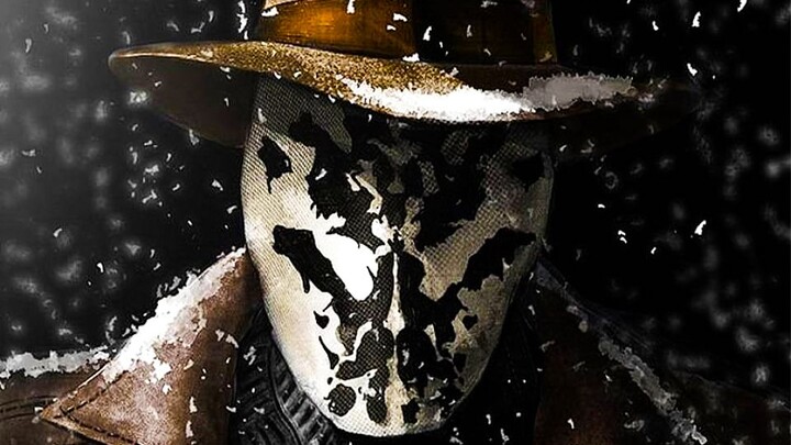 Poor. No mutation, no high technology, but a real man - Rorschach