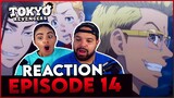 WHAT THE FRICK IS GOING ON HERE? 😰 - Tokyo Revengers Episode 14 Reaction