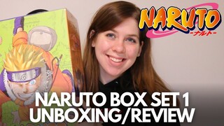 NARUTO BOX SET 1 UNBOXING/REVIEW